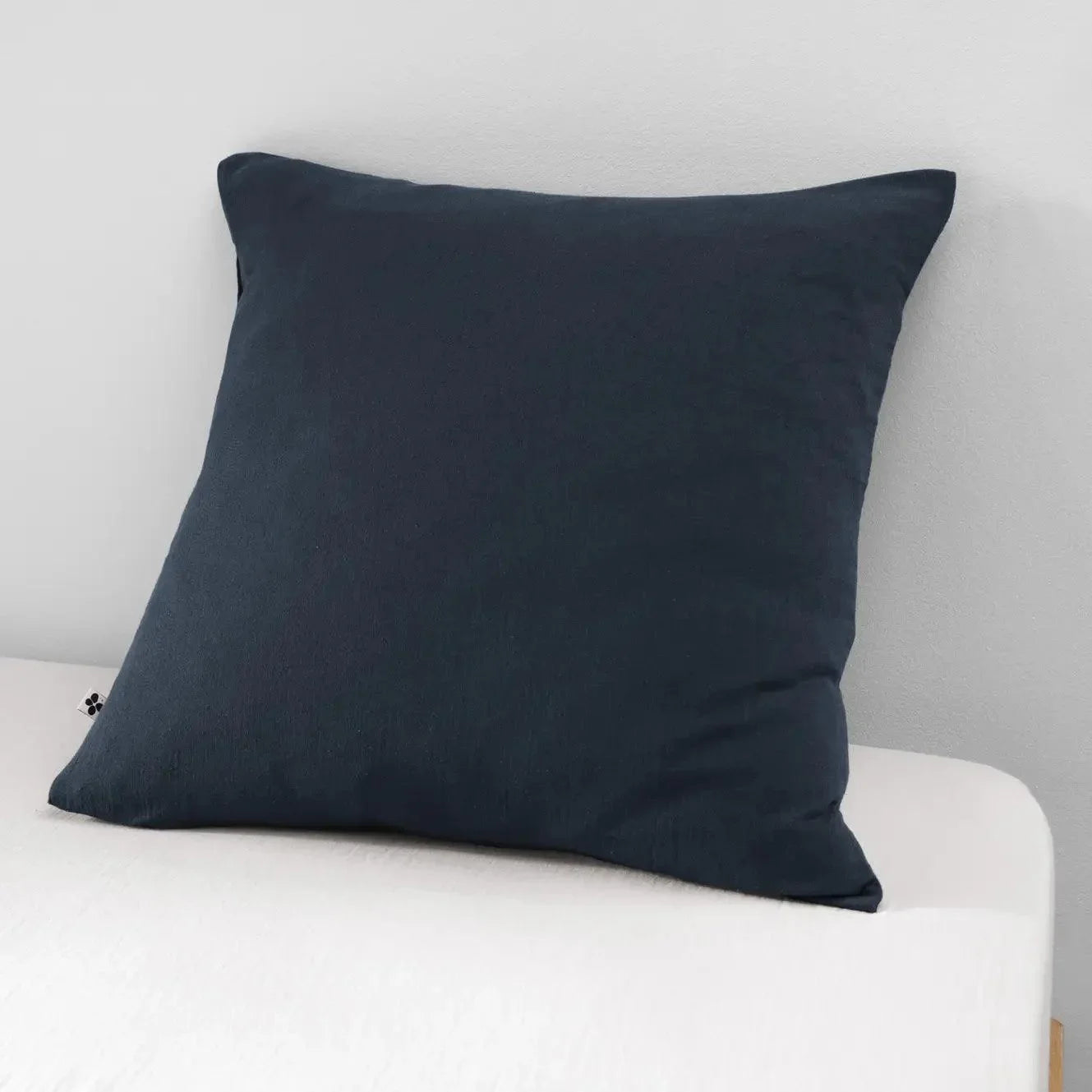 Pudebetræk bomuld Mørkeblå 60x60 cm - Stay inn