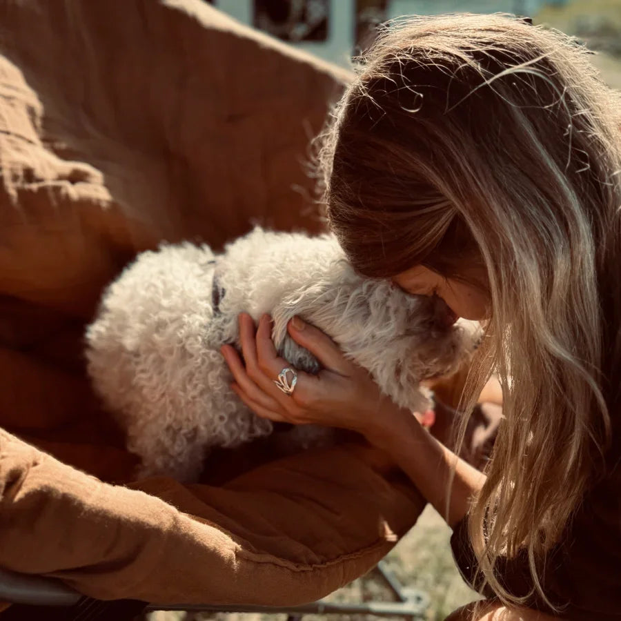 Quilted vattæppe Camel brun 90x200 ekstra kraftig - Stay inn