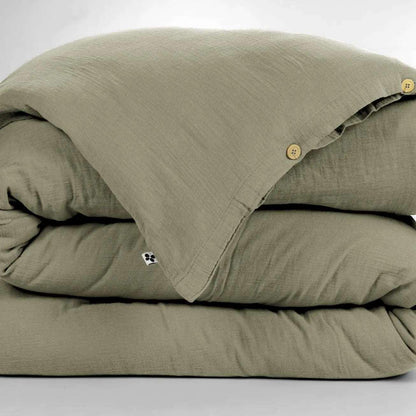 Dynebetræk Olive Green