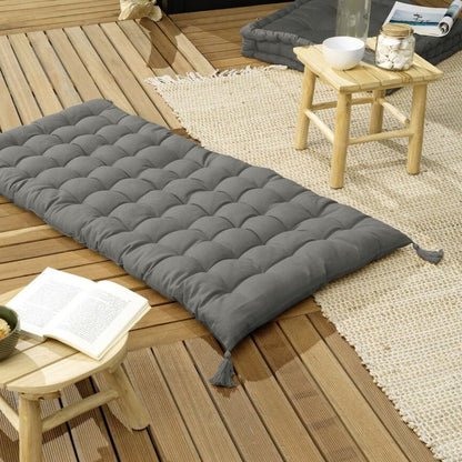 Mattress cushion Granite gray 60x120 cm