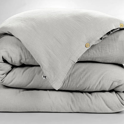 Bed set - cotton gauze - 140x200 - Cloud