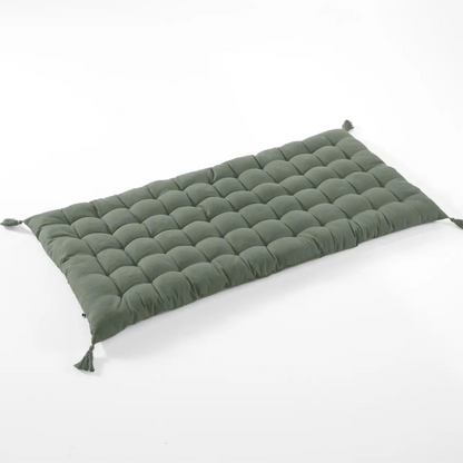 Madras hynde Oliven grøn 60x120 cm